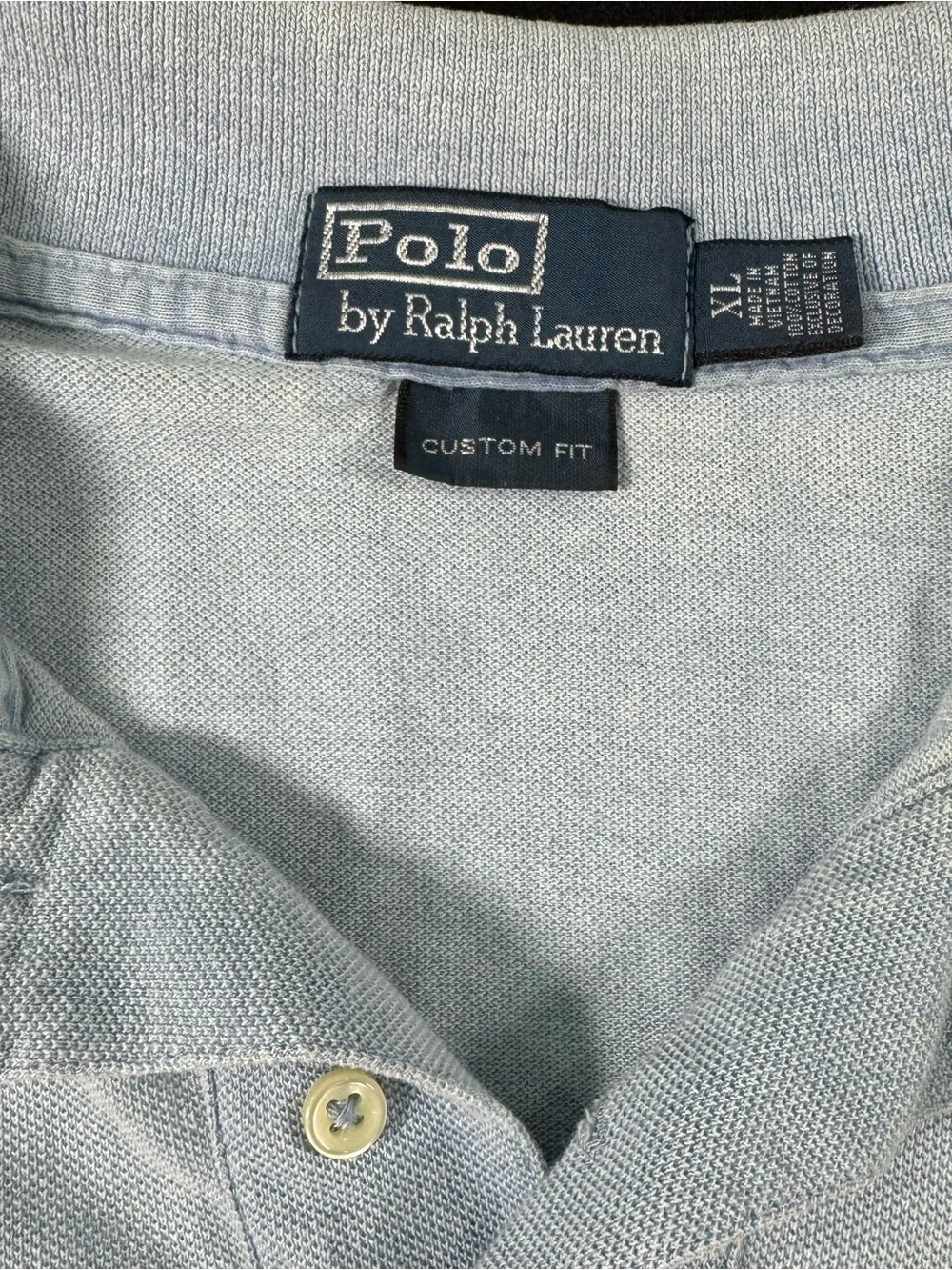 Ralph Lauren Light Blue Short Sleeve Polo